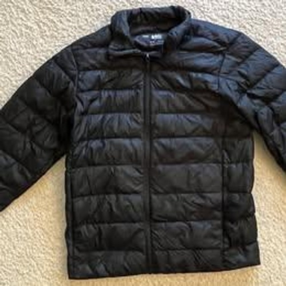 REI Black 650 Lightweight Down Winter Jacket Men S